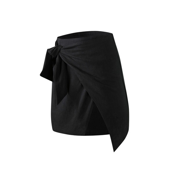 41. Skylar + Madison Side Slit Mini Skirt - Picture 2 of 6